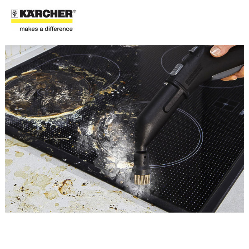 Karcher 2.863-061.0 圓輪刷組-帶黃銅刷毛(3入) SC系列蒸汽機適用